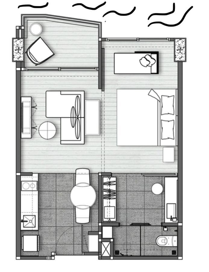 Hua Hin Veranda Beachfront Living Ngoại thất bức ảnh